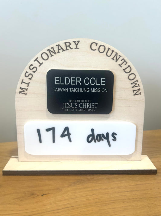 Missionary Countdown