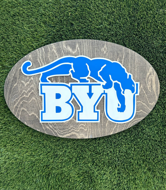 BYU Cougar Sign