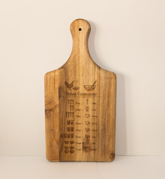 Kitchen Conversions Cutting Board