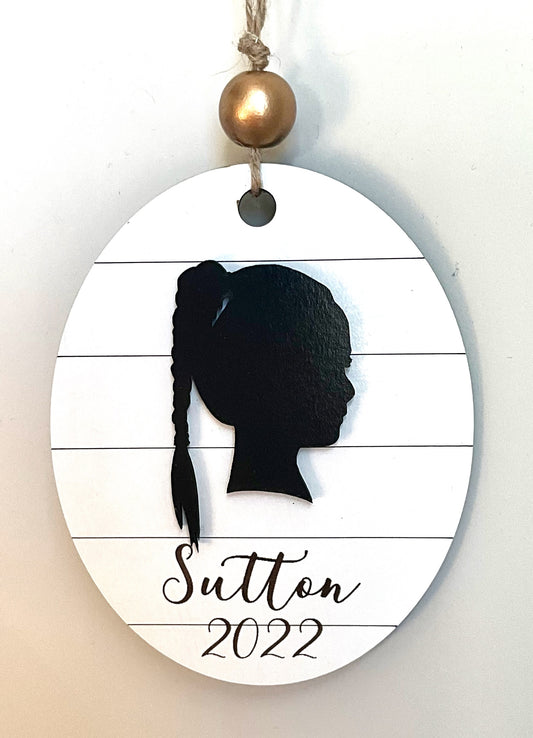 Silhouette Ornament